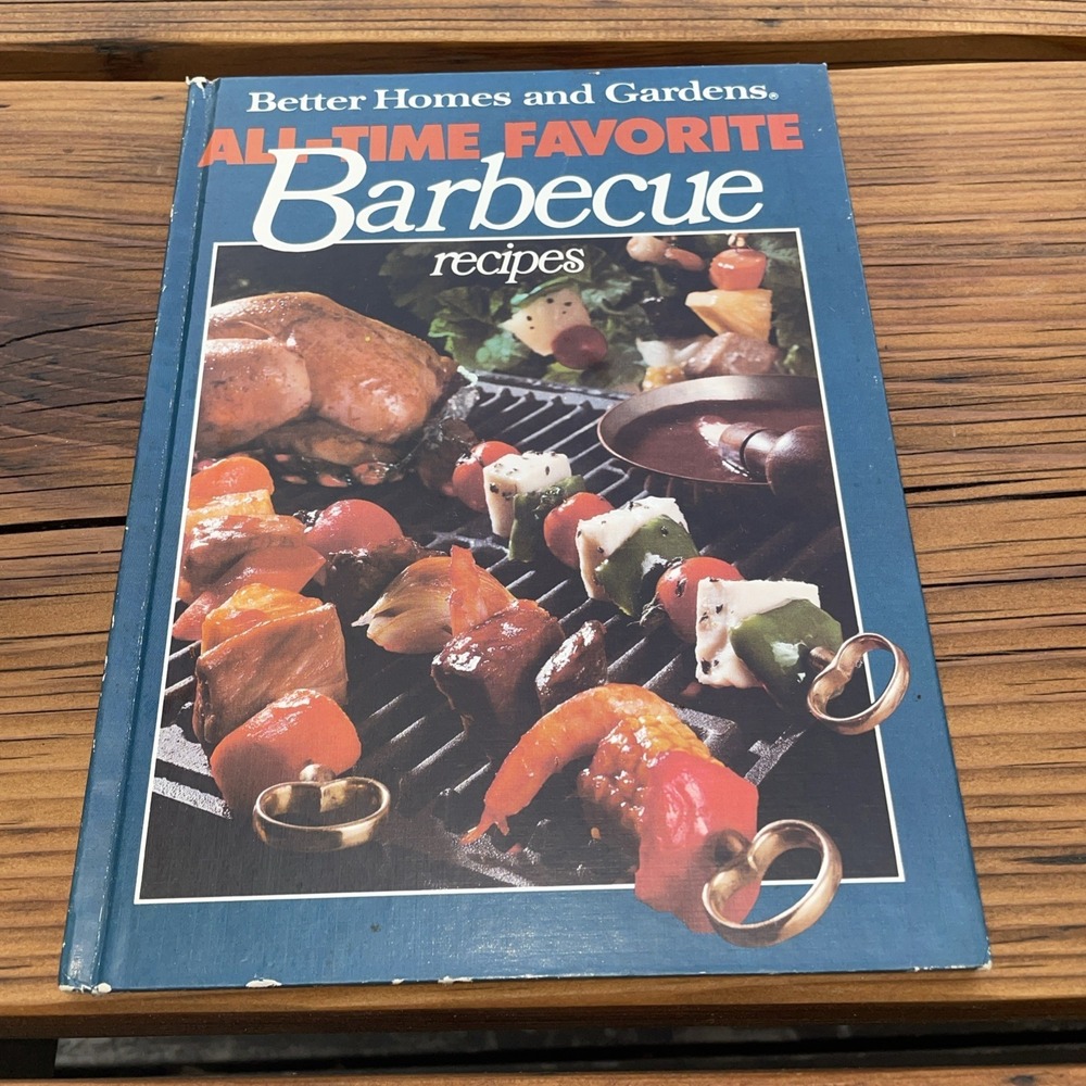 Vintage 1977 Better Homes and Gardens All-Time Favorite Barbecue Recipes Book